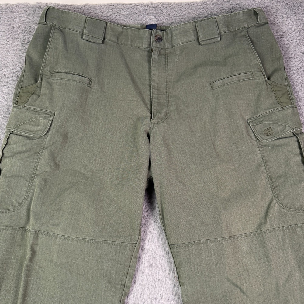 5.11 Tactical Stryke Cargo Pants Mens 40x30 Green 74369 Flex-Tac 2-Way Stretch